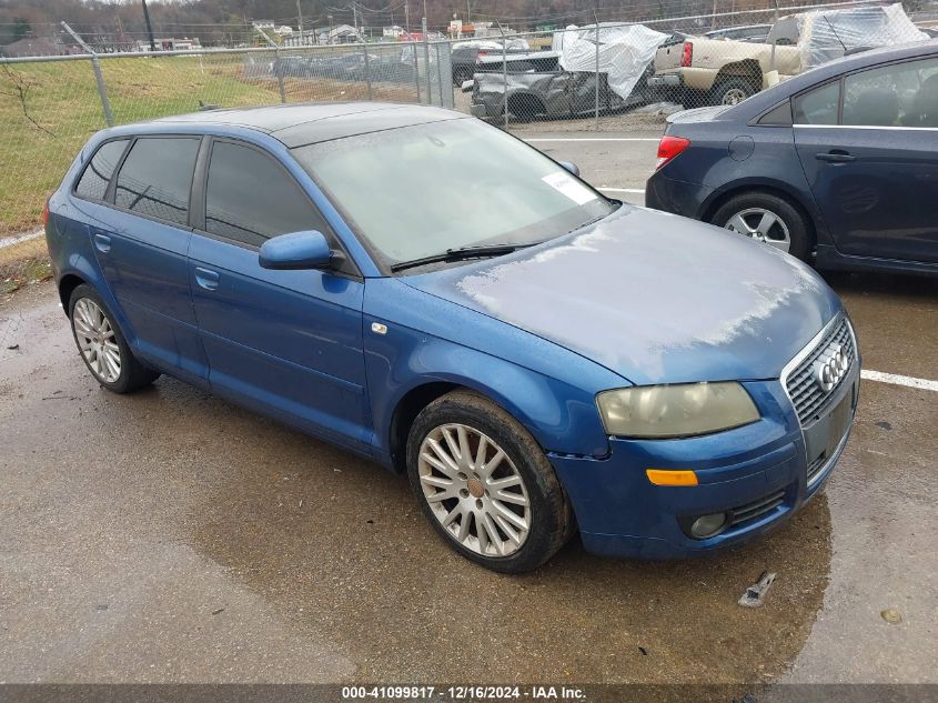 2006 Audi A3 2.0T VIN: WAUNF78P56A040542 Lot: 41099817