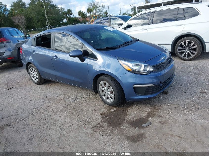 2016 Kia Rio Lx VIN: KNADM4A35G6646466 Lot: 41100236