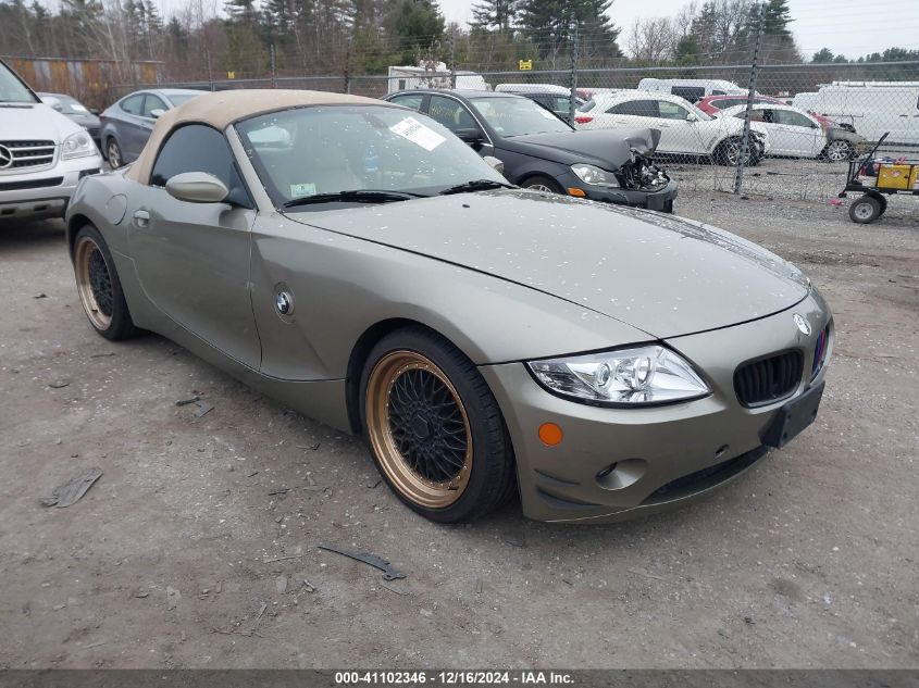 2005 BMW Z4 2.5I VIN: 4USBT33585LS56721 Lot: 41102346