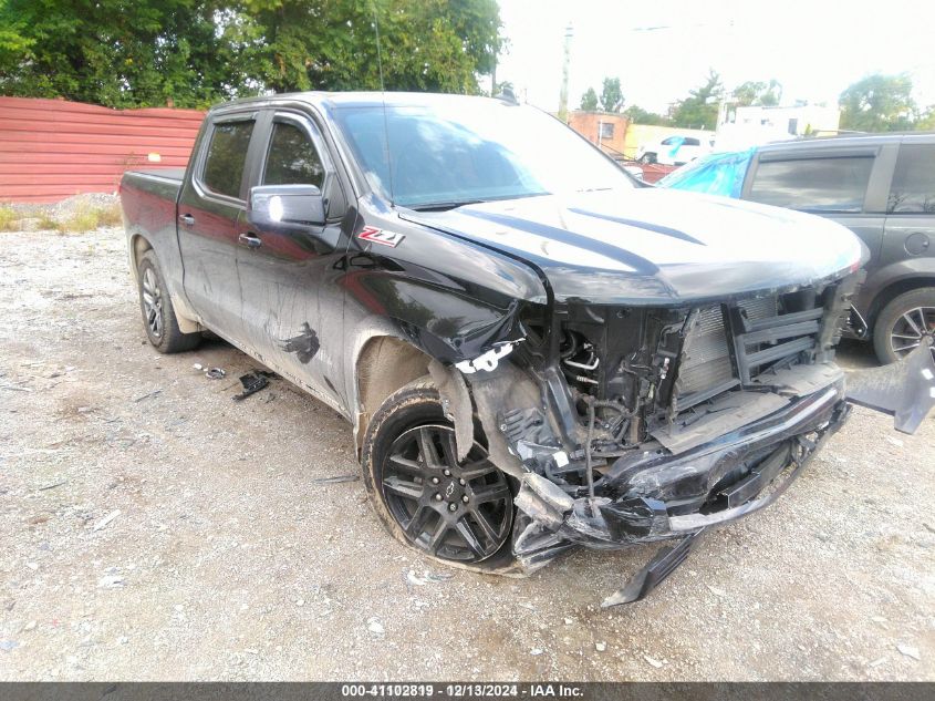 2022 Chevrolet Silverado 1500 4Wd Short Bed Rst VIN: 3GCUDEEDXNG522376 Lot: 41102819