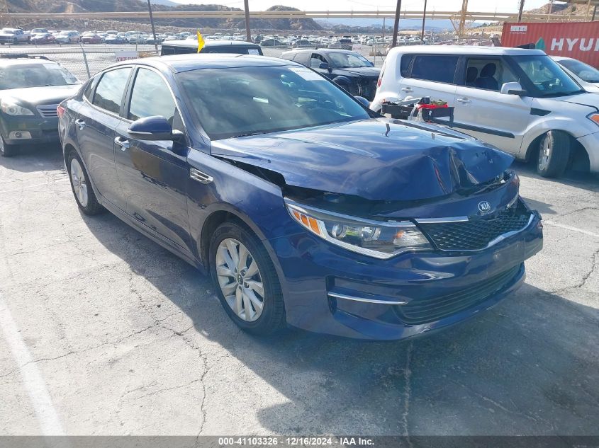 2017 Kia Optima Lx VIN: 5XXGT4L35HG168438 Lot: 41103326