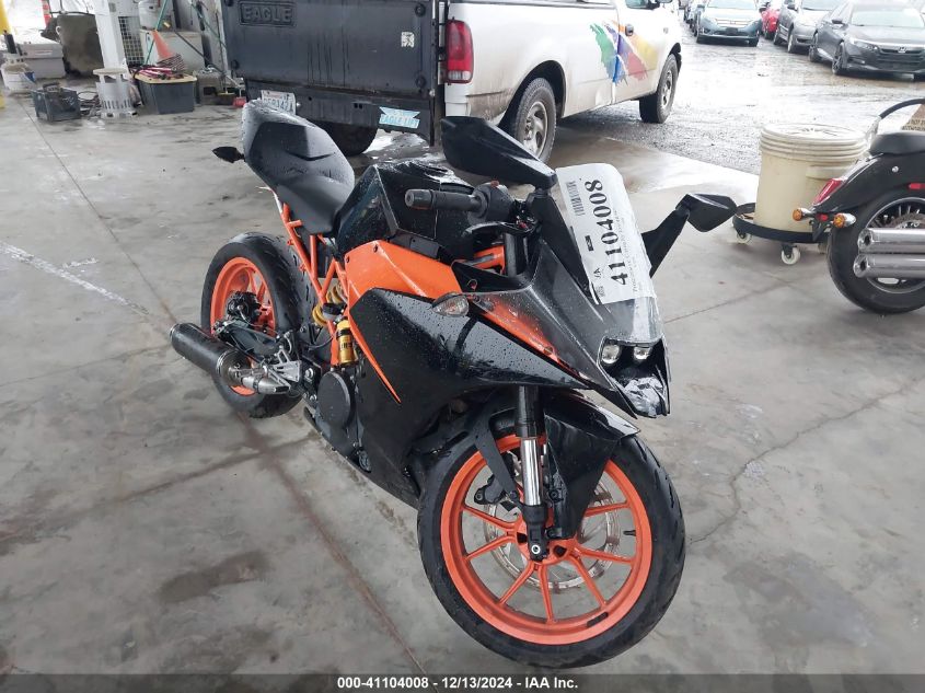 2018 Ktm 390 Duke VIN: MD2JYJ400JC291588 Lot: 41104008