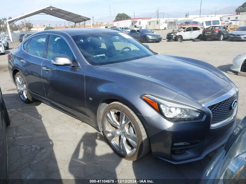 2015 Infiniti Q70 3.7 VIN: JN1BY1AP7FM542381 Lot: 41104675