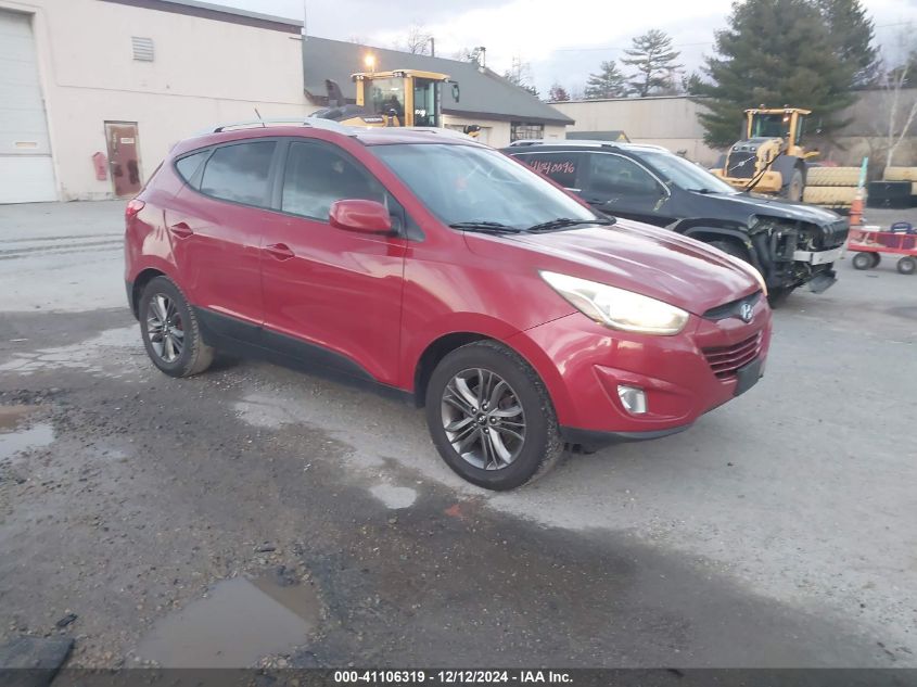 2014 Hyundai Tucson Se VIN: KM8JUCAG8EU941018 Lot: 41106319