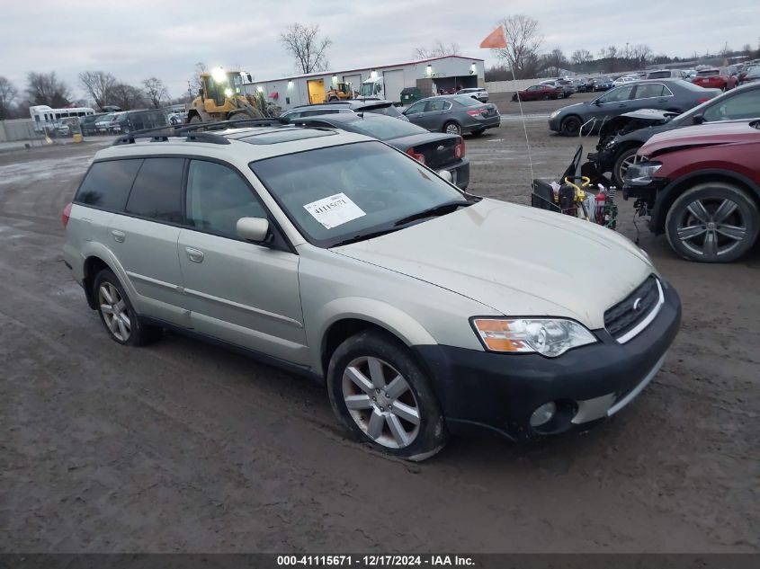 2006 Subaru Legacy Outback 2.5I Limited VIN: 4S4BP62C167324214 Lot: 41115671