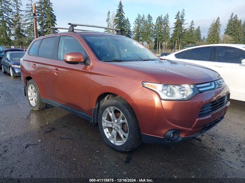 2014 Mitsubishi Outlander Se VIN: JA4AZ3A36EZ008444 Lot: 41115975