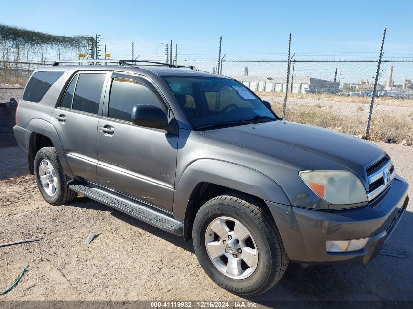 2005 Toyota 4Runner Sr5 V6 VIN: JTEZU14R958039281 Lot: 41119932