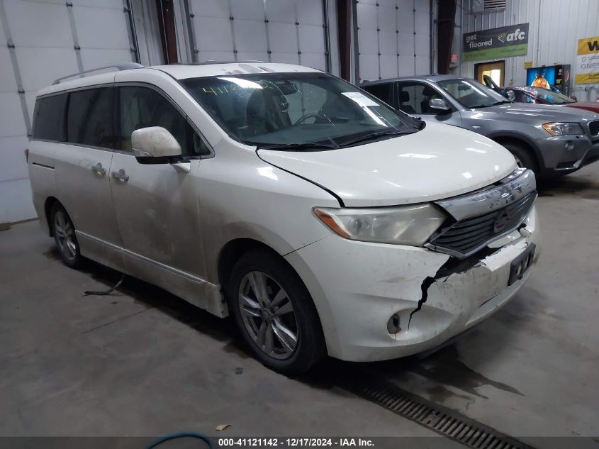 2012 Nissan Quest S/Sv/Sl/Le VIN: JN8AE2KP3C9035101 Lot: 41121142