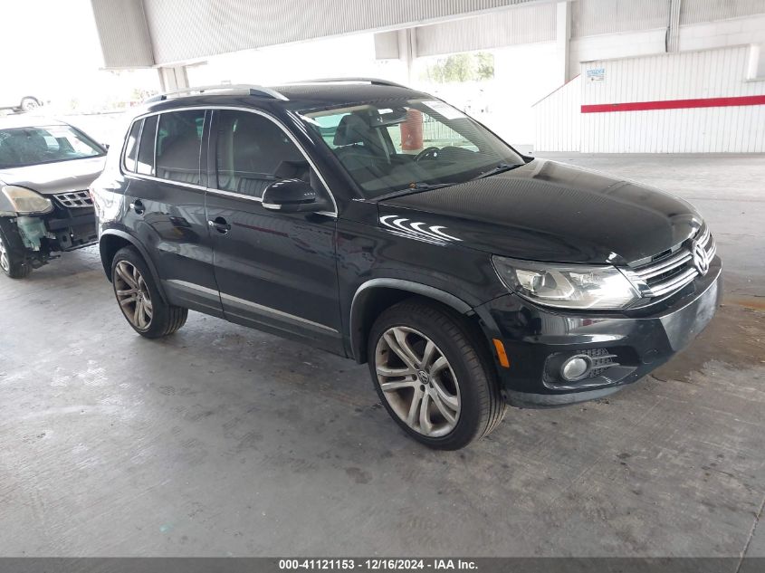 2013 Volkswagen Tiguan Sel VIN: WVGBV7AX7DW523223 Lot: 41121153