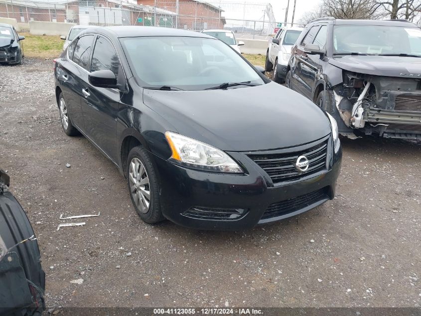 2014 Nissan Sentra Sv VIN: 3N1AB7AP0EY267447 Lot: 41123055