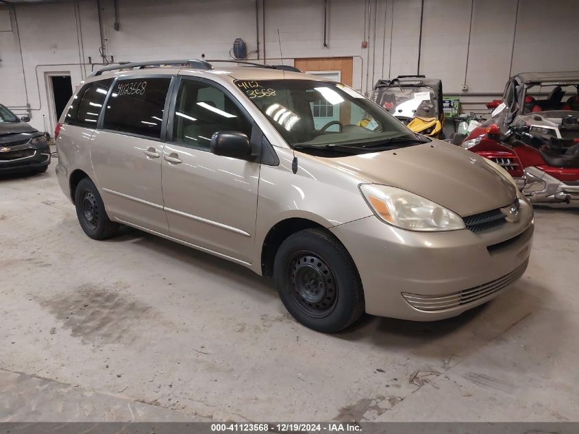 2005 Toyota Sienna Ce/Le VIN: 5TDZA23C25S261429 Lot: 41123568