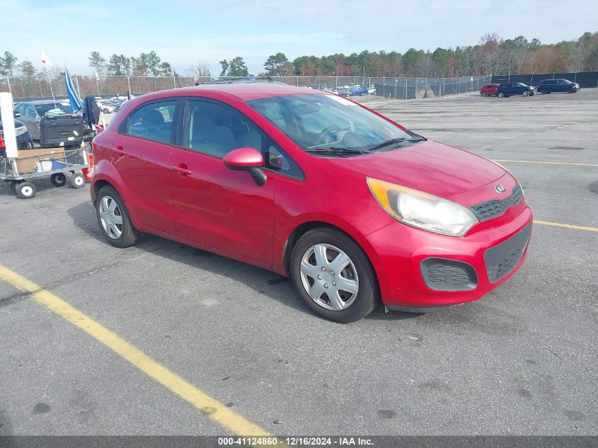 2014 Kia Rio Lx VIN: KNADM5A38E6405326 Lot: 41124860