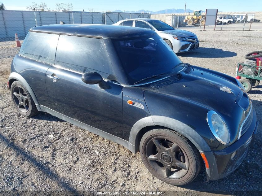 2005 Mini Cooper VIN: WMWRC33535TJ70346 Lot: 41126053