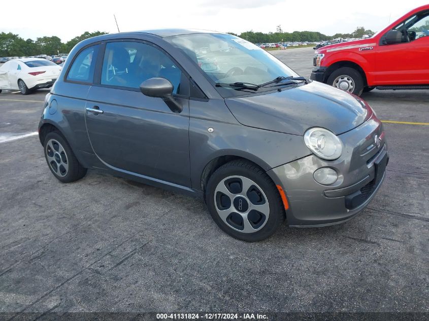 2013 Fiat 500 Pop VIN: 3C3CFFAR5DT579771 Lot: 41131824