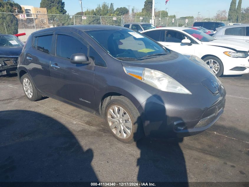 2013 Nissan Leaf S VIN: 1N4AZ0CP0DC422265 Lot: 41134340