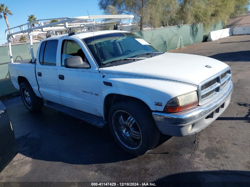 2002 Dodge Dakota Slt VIN: 1B7HL48XX2S725034 Lot: 41147429