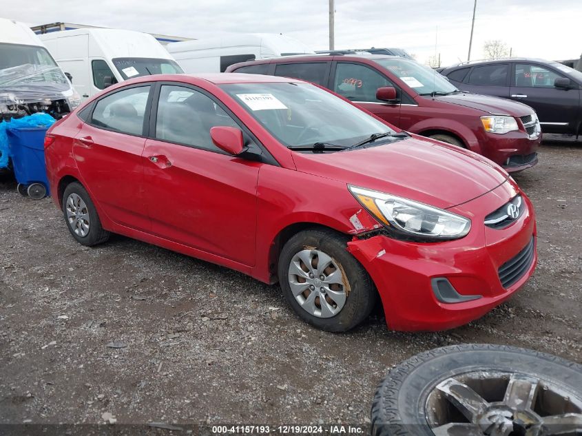 2016 Hyundai Accent Se VIN: KMHCT4AE1GU003607 Lot: 41157193