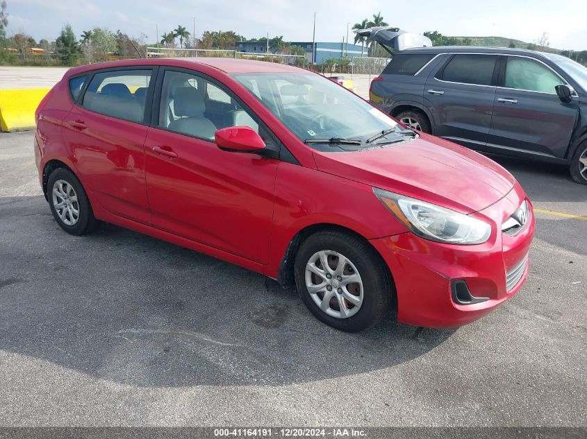 2013 Hyundai Accent Gs VIN: KMHCT5AEXDU103870 Lot: 41164191