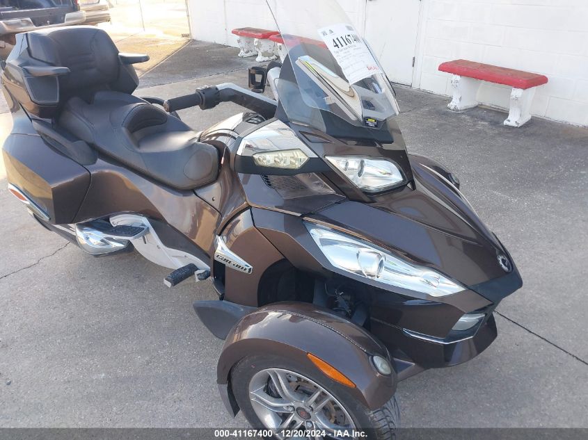 2012 Can-Am Spyder Roadster Rt-Ltd VIN: 2BXJBRC11CV000209 Lot: 41167400