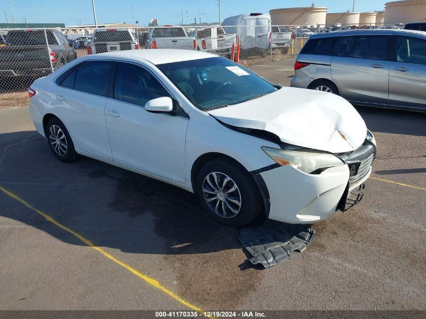 2016 Toyota Camry Le VIN: 4T1BF1FKXGU148791 Lot: 41170335