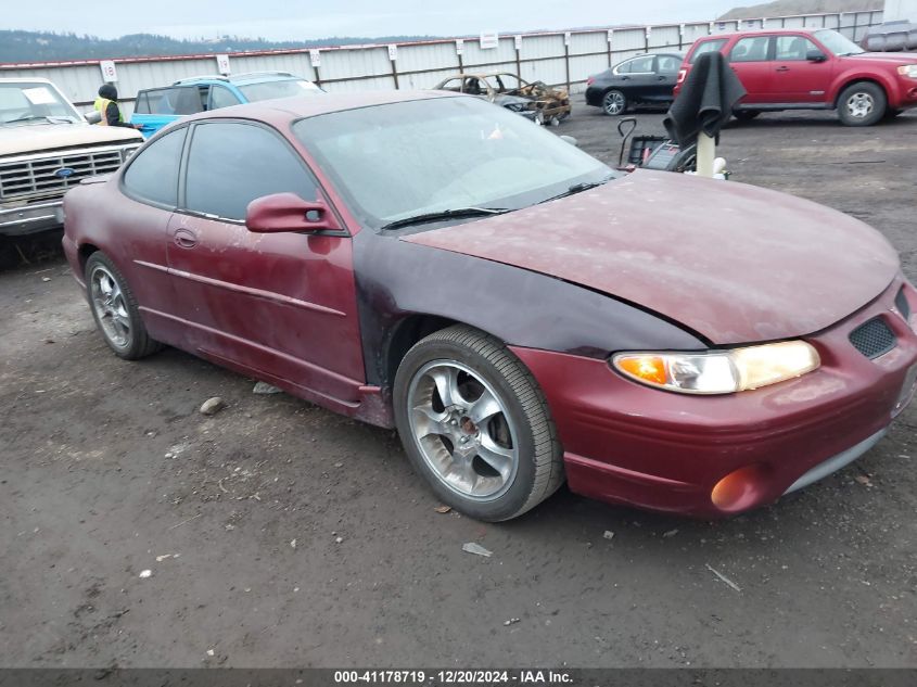 2000 Pontiac Grand Prix Gtp VIN: 1G2WR1211YF253708 Lot: 41178719