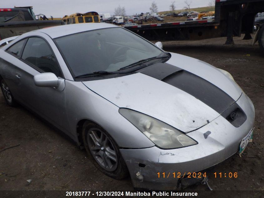 2000 Toyota Celica Gt VIN: JTDDR32T0Y0032586 Lot: 20183777