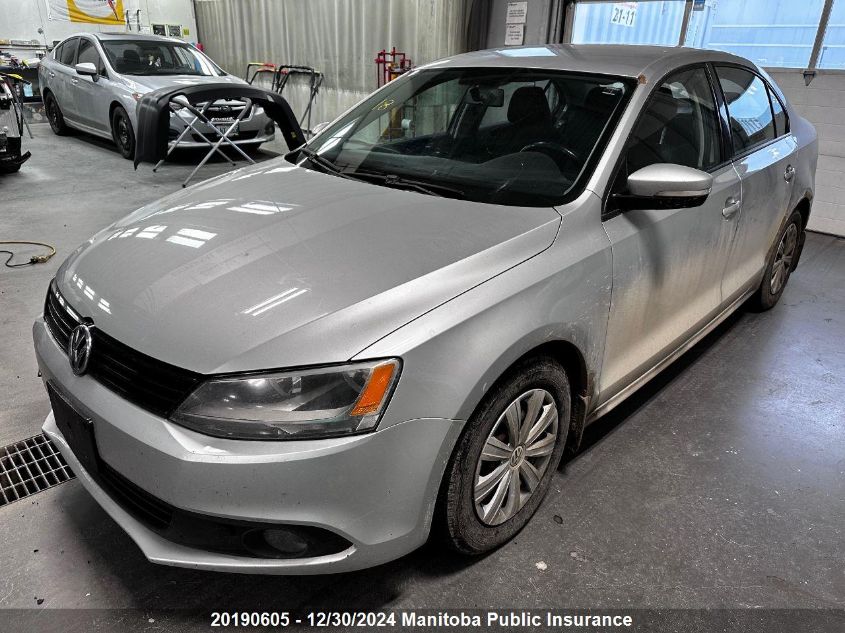 2014 Volkswagen Jetta Sedan VIN: 3VWWL7AJ8EM275523 Lot: 20190605