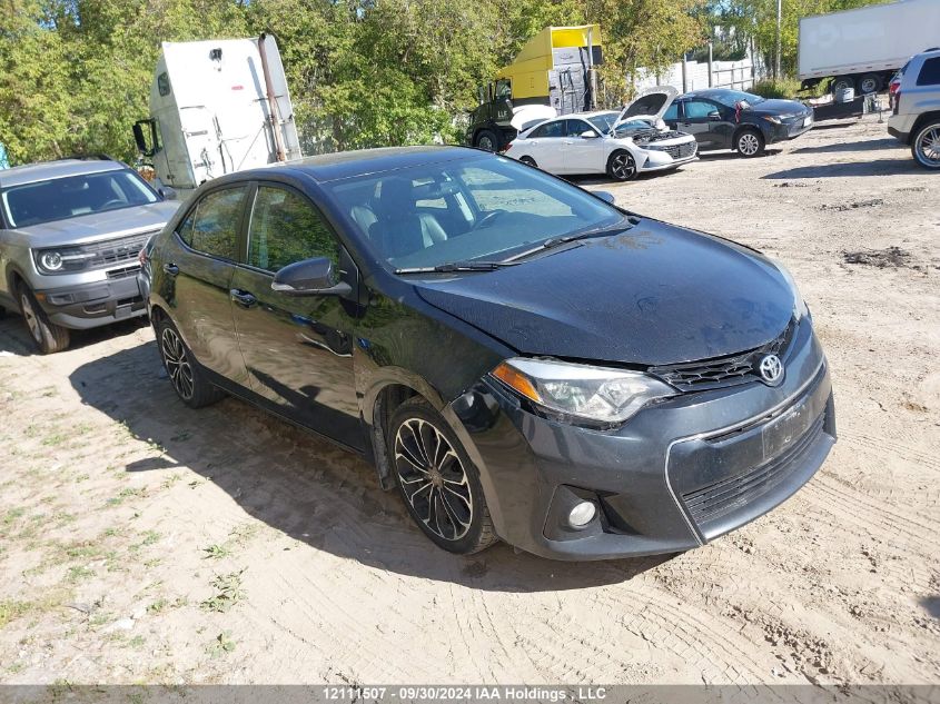 2015 Toyota Corolla L/Le/Le Pls/Prm/S/S Pls VIN: 2T1BURHE8FC389325 Lot: 12111507