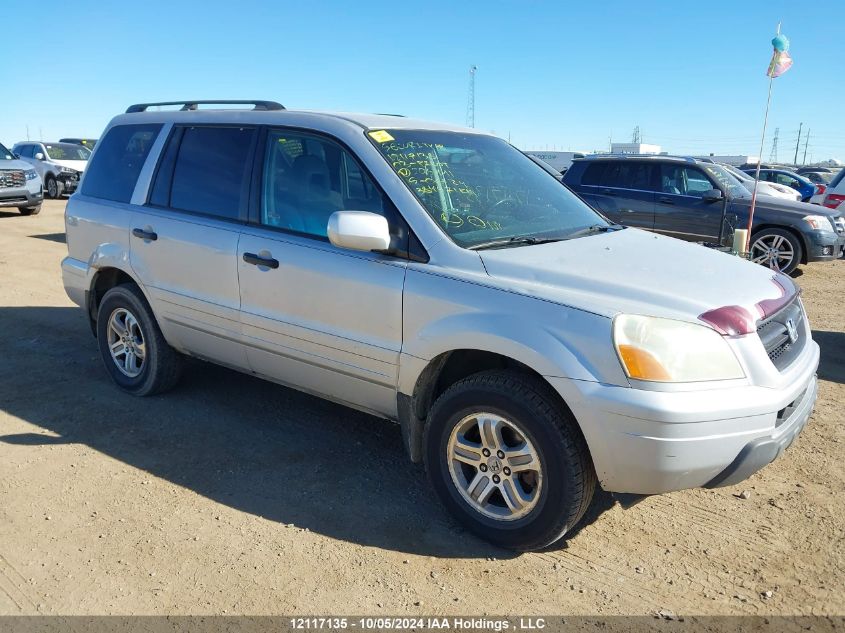 2003 Honda Pilot Ex VIN: 2HKYF18443H006941 Lot: 12117135