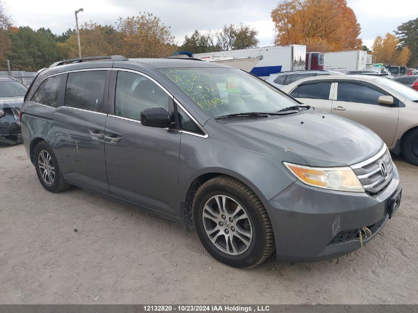 2013 Honda Odyssey Ex VIN: 5FNRL5H49DB507277 Lot: 12132820