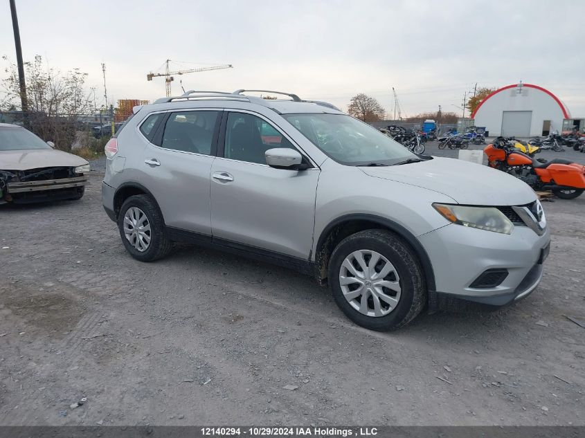 2015 Nissan Rogue S/Sl/Sv VIN: 5N1AT2MV3FC904151 Lot: 12140294