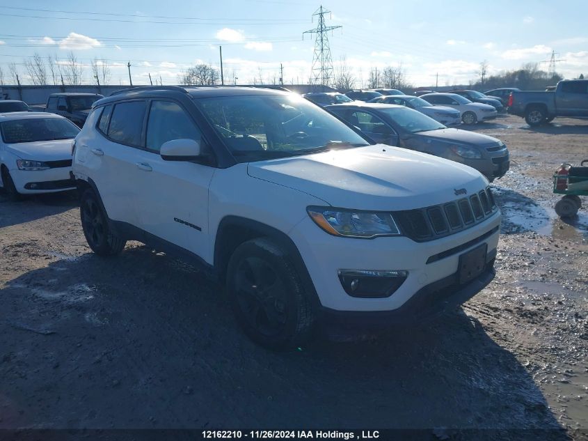 2018 Jeep Compass North VIN: 3C4NJCBB7JT328474 Lot: 12162210