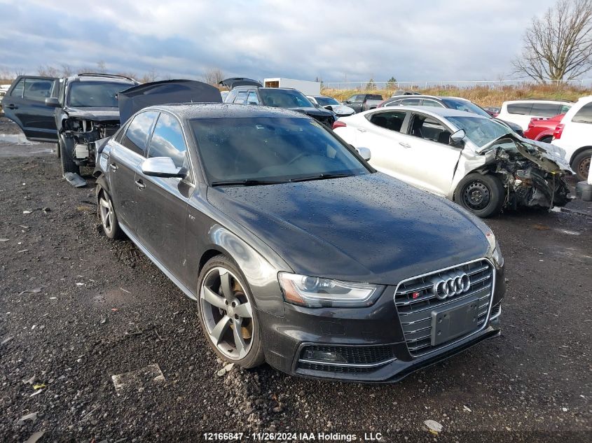 2013 Audi S4 VIN: WAUFGCFL7DA196217 Lot: 12166847