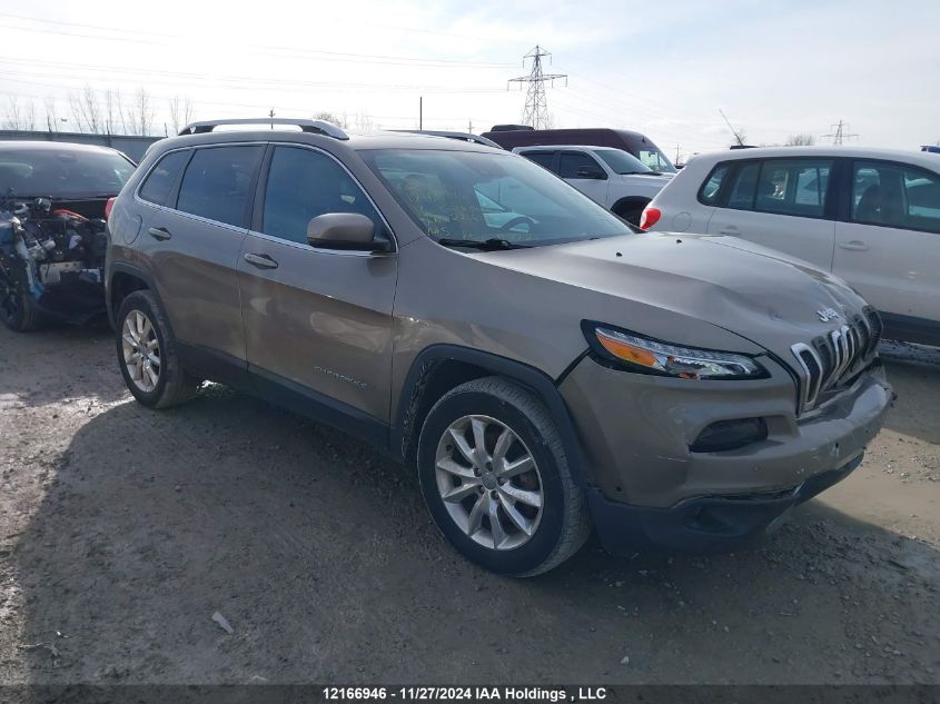 2016 Jeep Cherokee Limited VIN: 1C4PJMDS0GW221619 Lot: 12166946