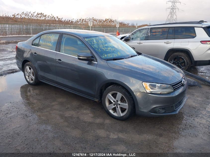 2013 Volkswagen Jetta Tdi VIN: 3VWDL7AJXDM451400 Lot: 12167614