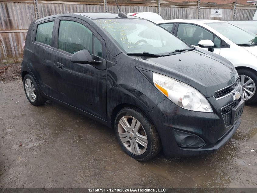 2015 Chevrolet Spark VIN: KL8CD6S99FC765904 Lot: 12168791