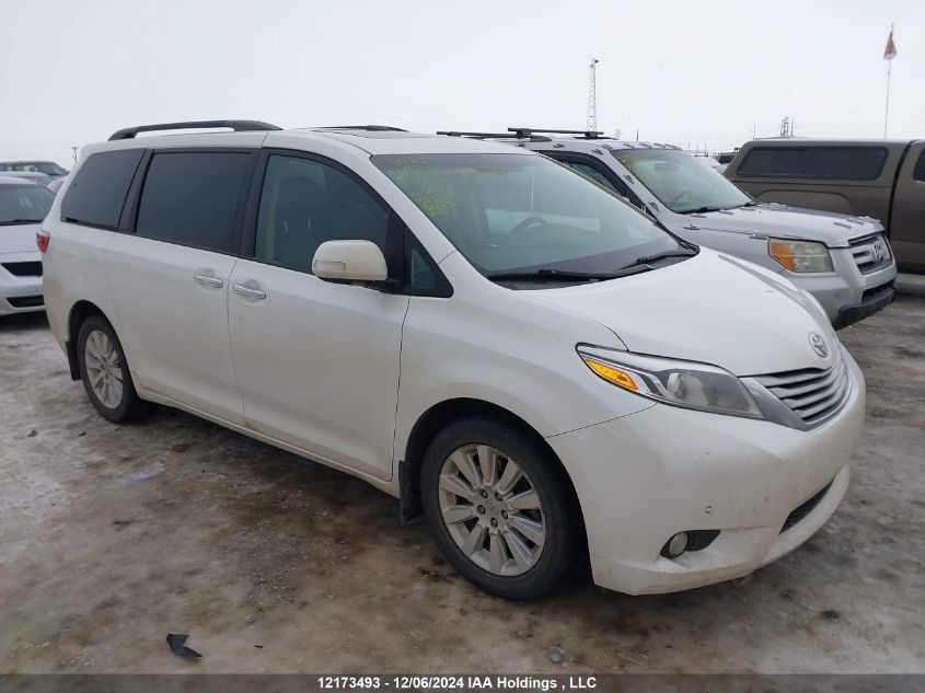 2015 Toyota Sienna Xle/Limited VIN: 5TDDK3DCXFS106964 Lot: 12173493