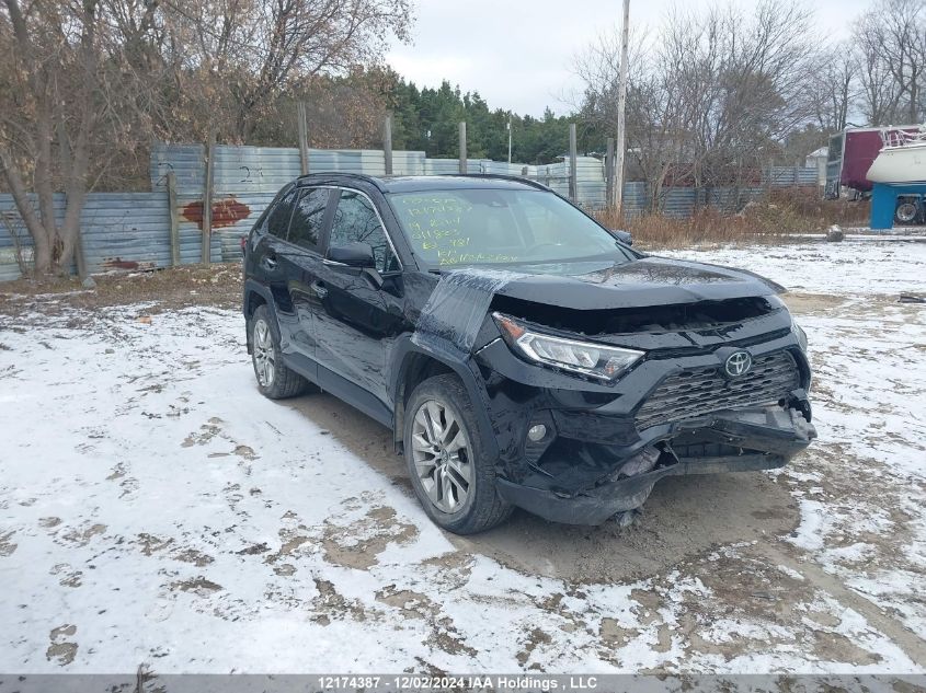 2019 Toyota Rav4 Limited VIN: 2T3D1RFV3KW011823 Lot: 12174387