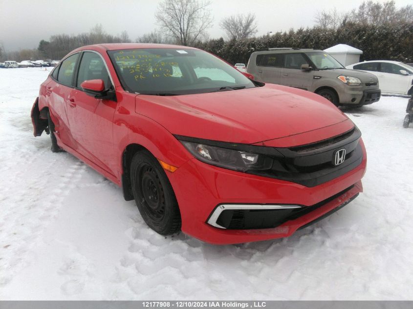 2021 Honda Civic Lx VIN: 2HGFC2F52MH006840 Lot: 12177908