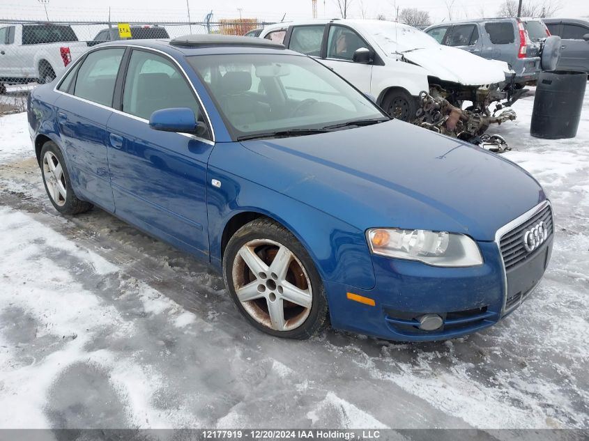 2006 Audi A4 VIN: WAUAF68E36A001634 Lot: 12177919