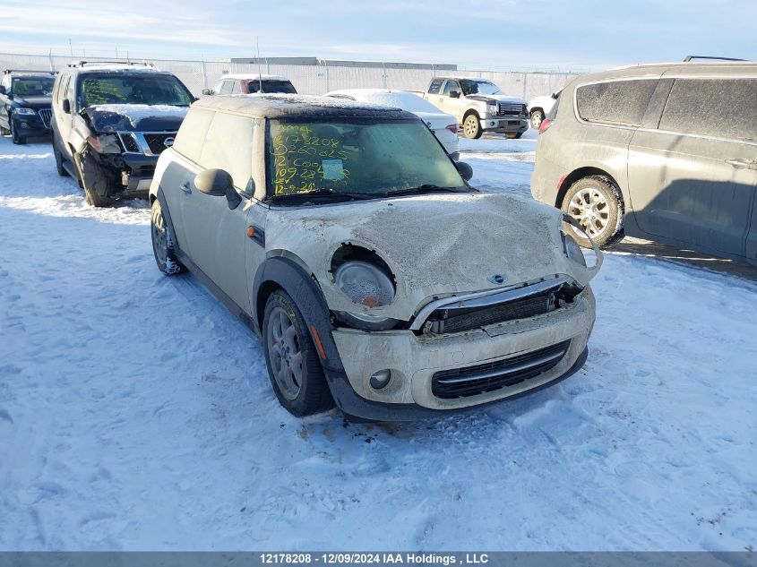 2012 Mini Cooper Hardtop VIN: WMWSU3C50CT260825 Lot: 12178208