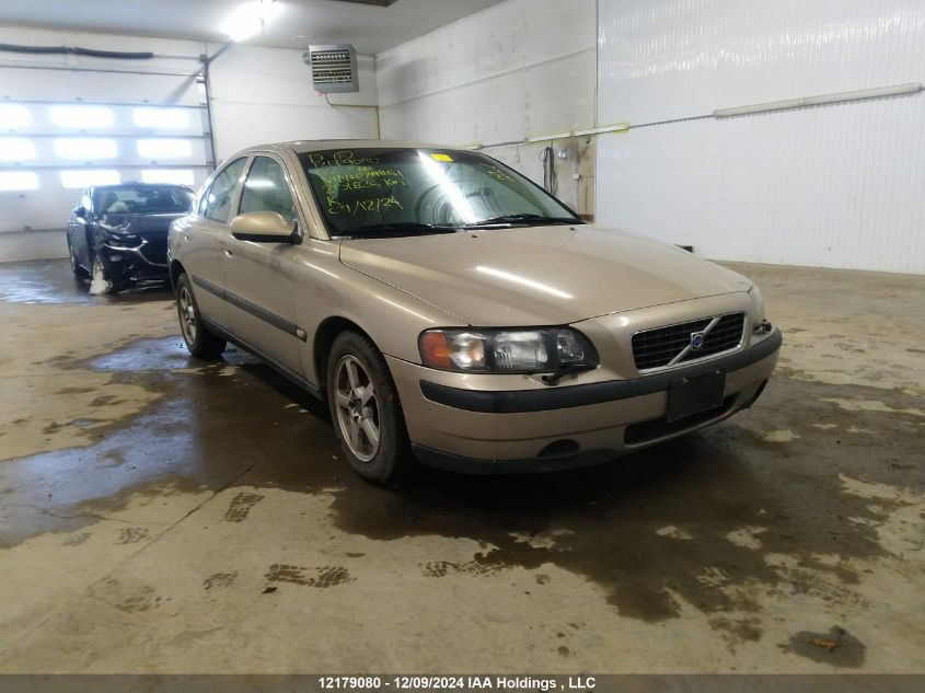 2002 Volvo S60 VIN: YV1RS61R722094851 Lot: 12179080