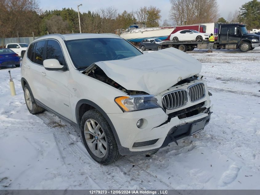 2014 BMW X3 VIN: 5UXWX9C59E0D41567 Lot: 12179273