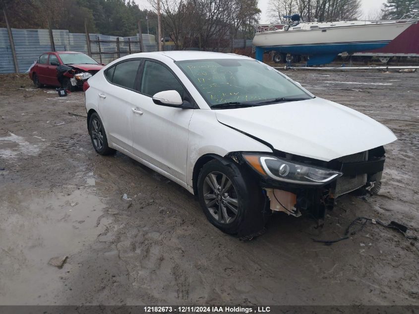 2017 Hyundai Elantra Gl VIN: KMHD84LF3HU252732 Lot: 12182673