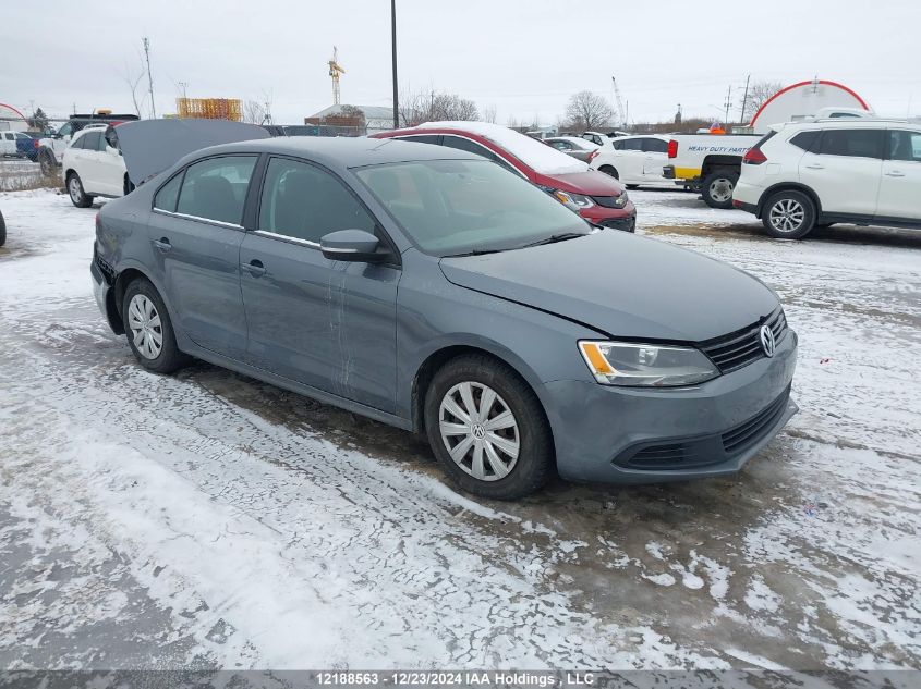 2014 Volkswagen Jetta Sedan VIN: 3VW2K7AJ8EM403714 Lot: 12188563