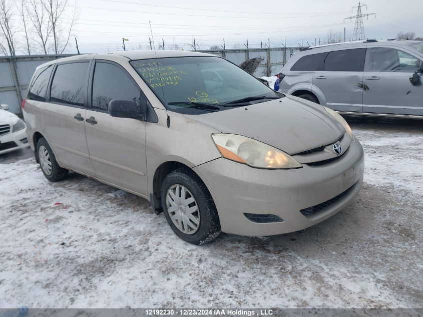 2006 Toyota Sienna Ce VIN: 5TDZA29C56S410148 Lot: 12192230