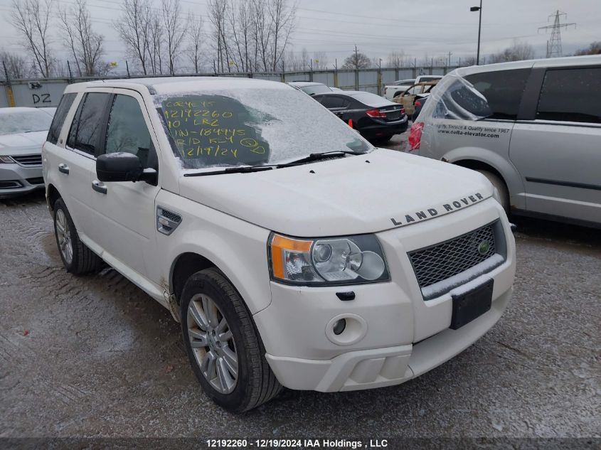 2010 Land Rover Lr2 Hse VIN: SALFR2BNXAH184945 Lot: 12192260