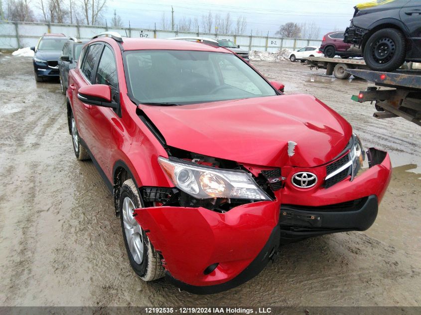 2014 Toyota Rav4 Le VIN: 2T3BFREV0EW222668 Lot: 12192535