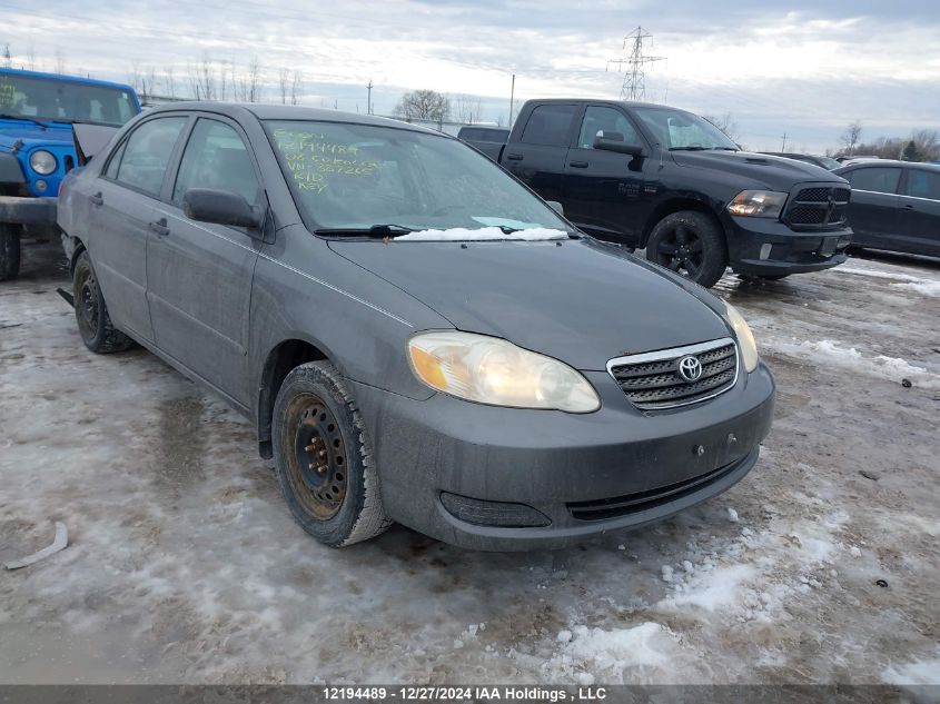 2008 Toyota Corolla Ce VIN: 2T1BR32E58C887265 Lot: 12194489