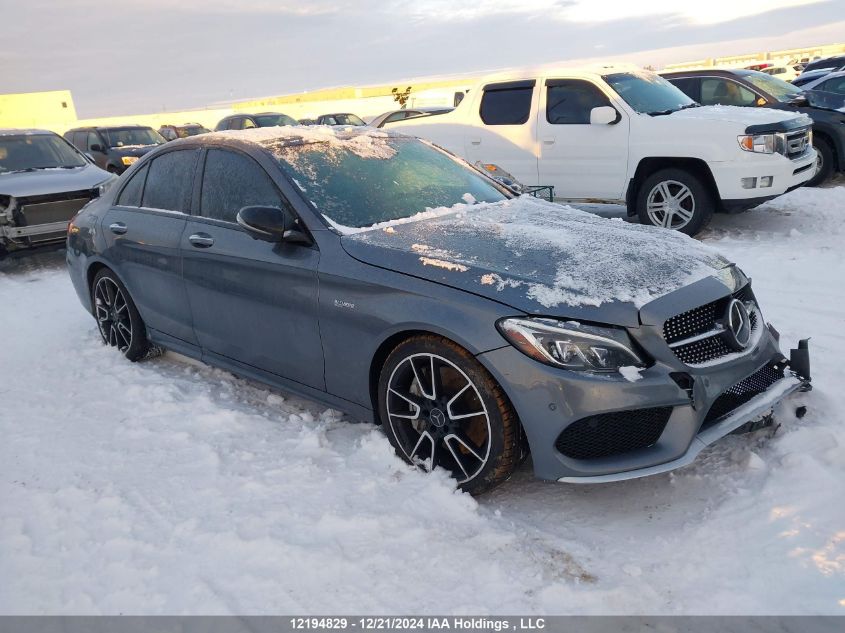 2018 Mercedes-Benz C 43 4Mati Amg VIN: 55SWF6EB4JU265236 Lot: 12194829